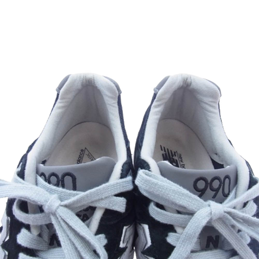 NEW BALANCE ニューバランス M990BL2 Black スニーカー　 ブラック系 グレー系 26.5cm【中古】