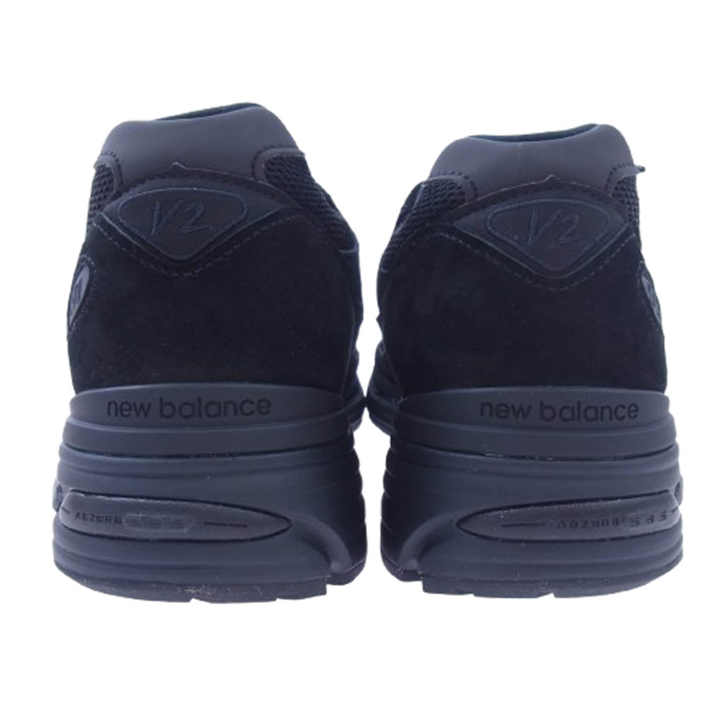 NEW BALANCE ニューバランス イングランド製 U991KK2 Triple Black スニーカー ブラック系 26.5cm【極上美品】【中古】