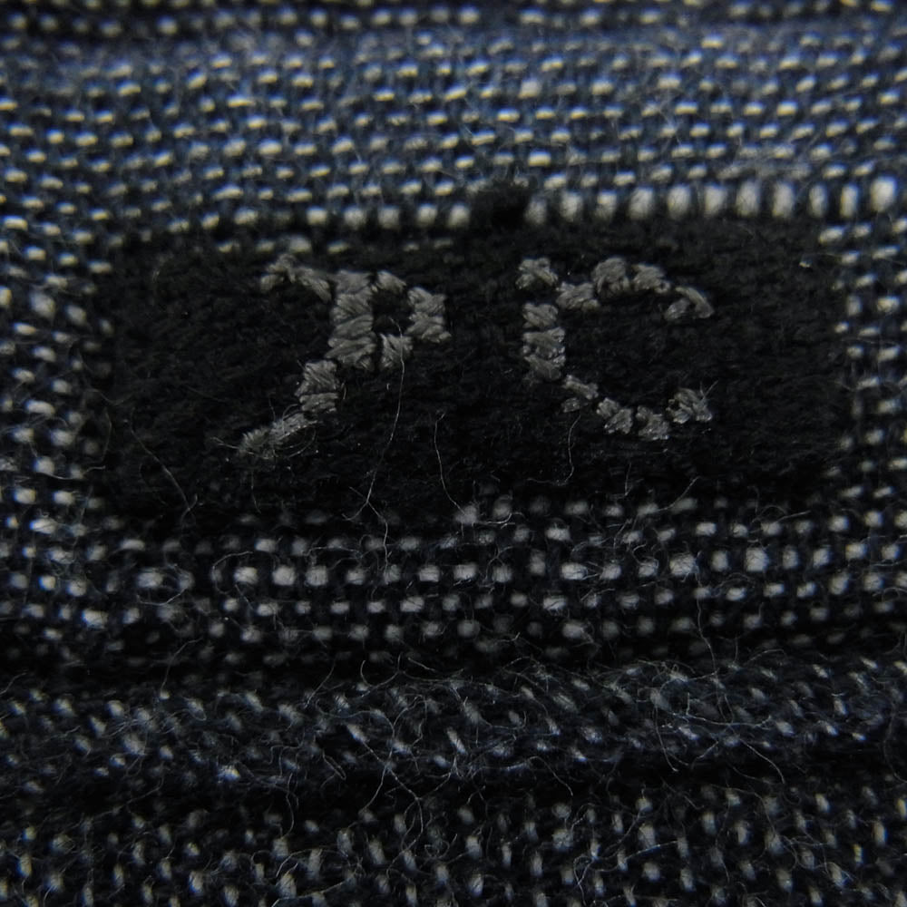 PORTER CLASSIC ポータークラシック NEW SASHIKO CROPPED PANTS ニュー 刺し子 クロップド パンツ グレー系 S【中古】