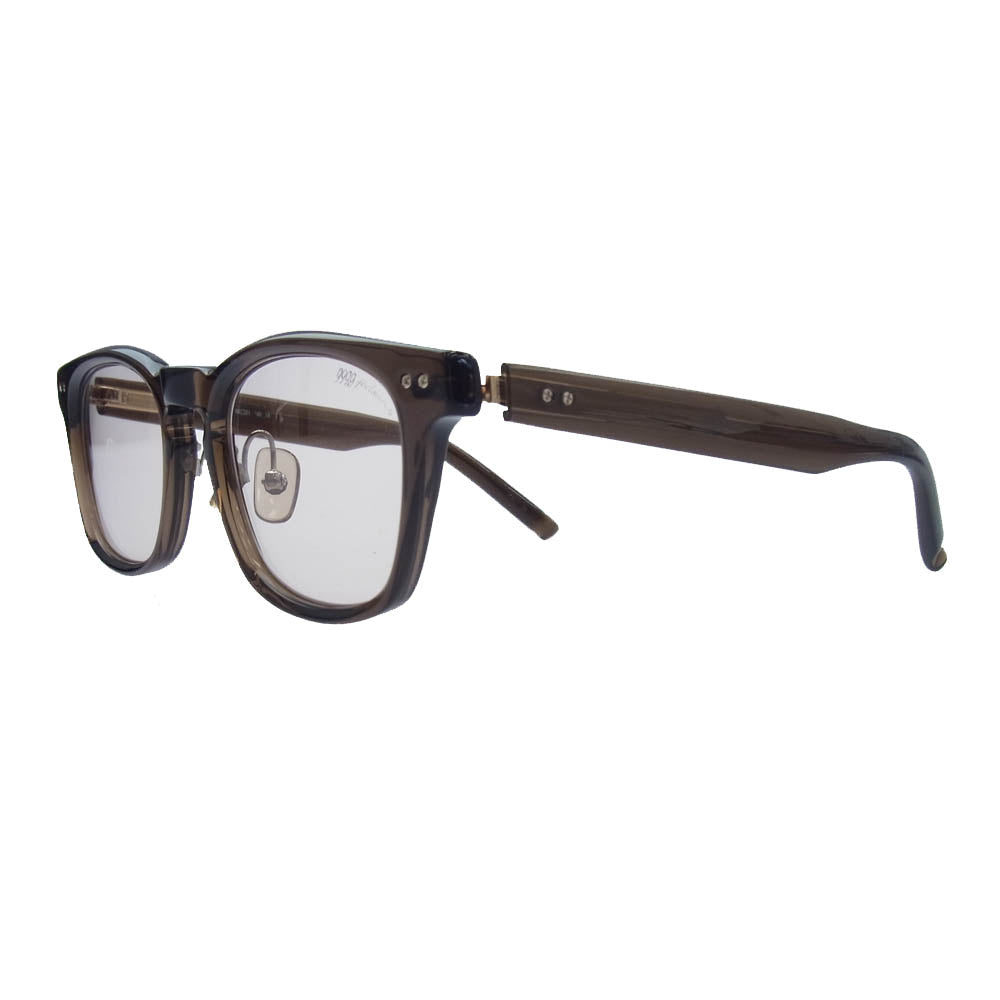 フォーナインズ F-51NP FEEL SUN ウェリントンシェイプ サングラス メガネ アイウェア ブラウン系 48□21 140【中古】