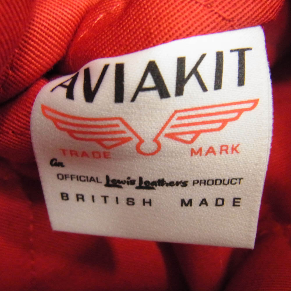 Lewis Leathers ルイスレザー 441T Cyclone サイクロン タイトフィット レザー ダブルライダースジャケット ブラック系 38【美品】【中古】