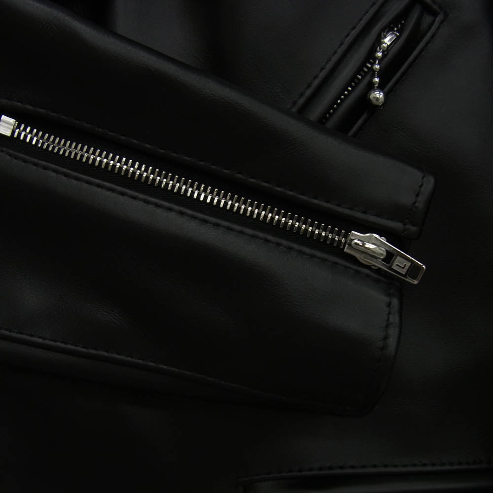 Lewis Leathers ルイスレザー 441T Cyclone サイクロン タイトフィット レザー ダブルライダースジャケット ブラック系 38【美品】【中古】