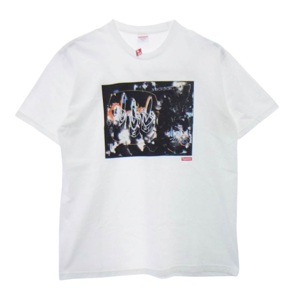 Supreme シュプリーム Futura Tee フューチュラ プリント 半袖 Tシャツ ホワイト系 M【極上美品】【中古】