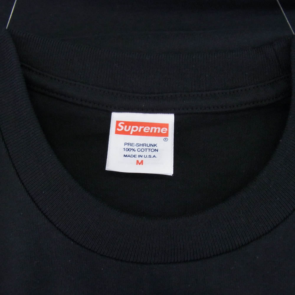 Supreme シュプリーム 24SS Standard Tee スタンダード プリント 半袖 Tシャツ ブラック系 M【美品】【中古】