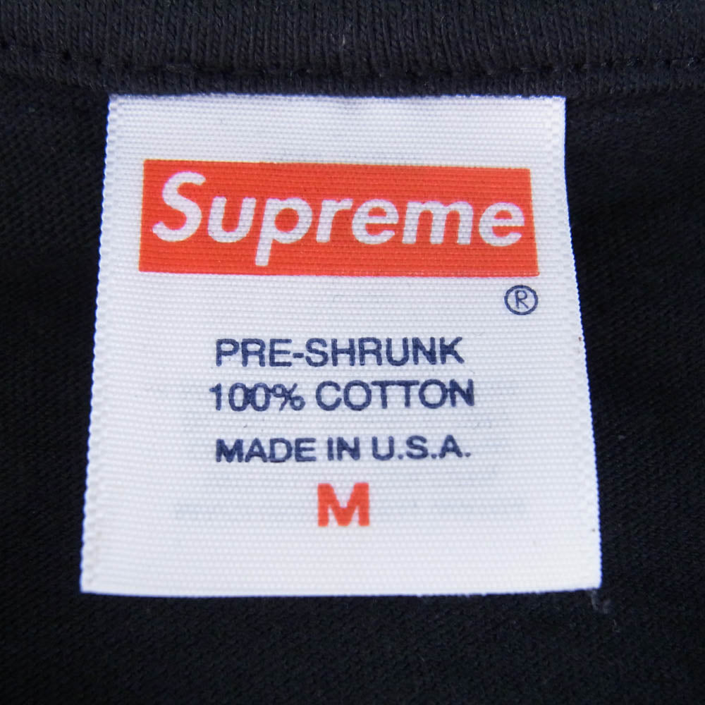 Supreme シュプリーム 24SS Standard Tee スタンダード プリント 半袖 Tシャツ ブラック系 M【美品】【中古】