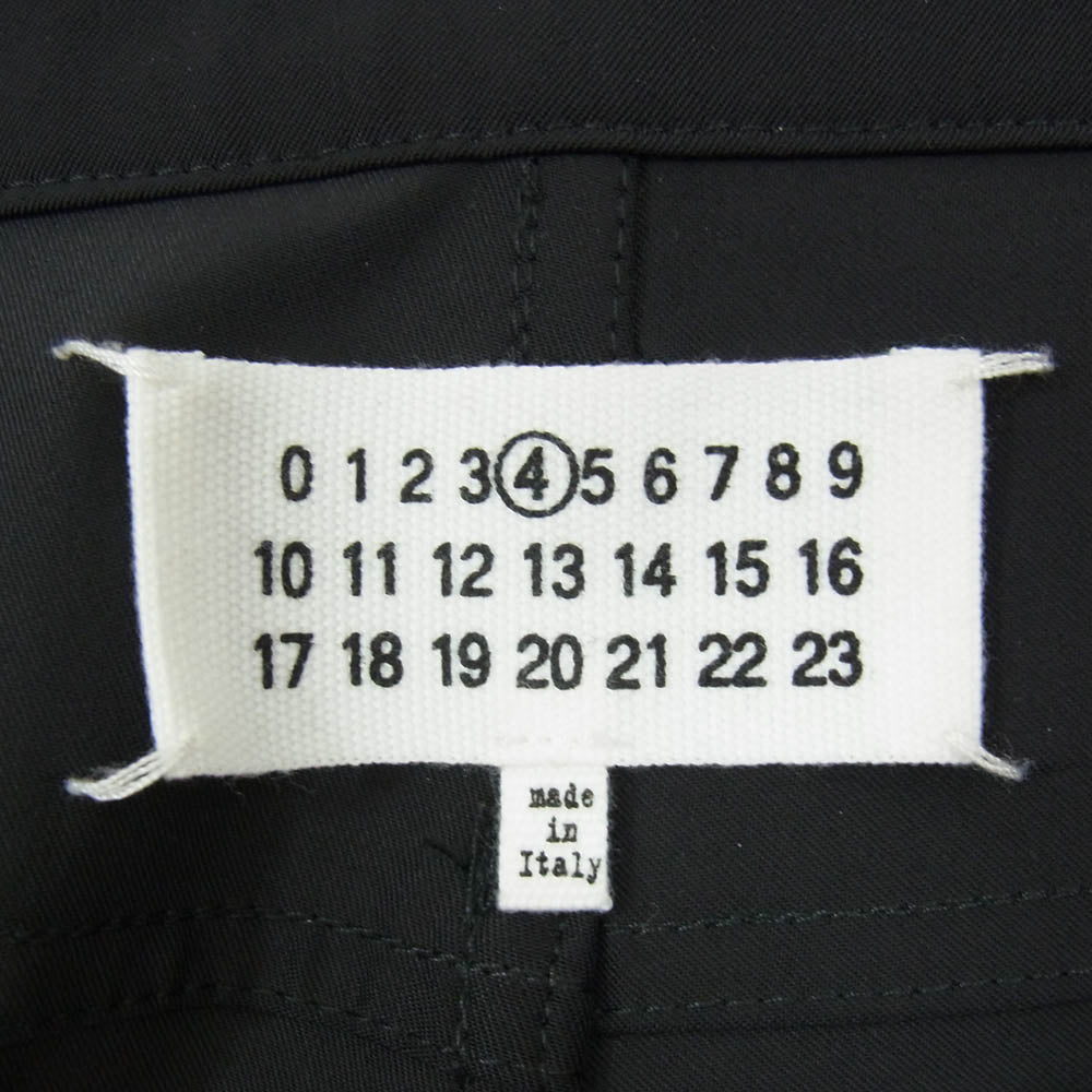 MAISON MARGIELA メゾンマルジェラ 20SS S51LA0112 S49645 5ポケット ストレッチ ストレート パンツ ブラック系 表記無し【中古】