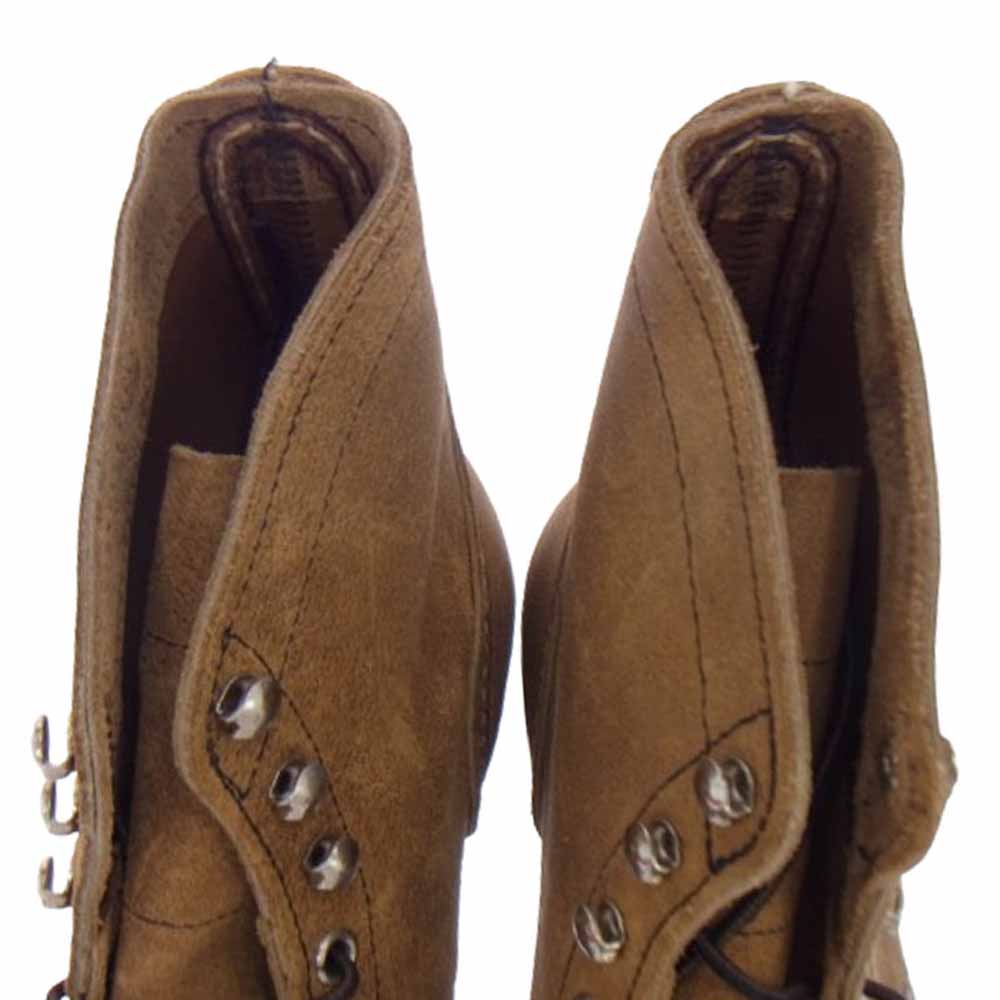 RED WING レッドウィング 8083 Iron Ranger アイアンレンジャー ブーツ ーソーンミュールスキナーラフアウト ブラウン系 US8D【新古品】【未使用】【中古】