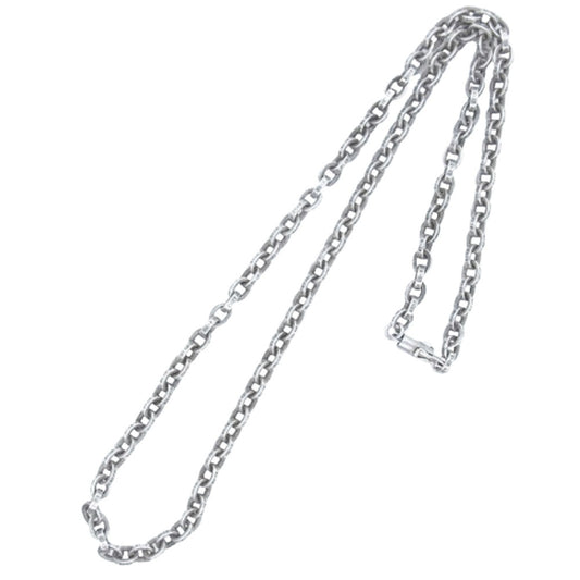 CHROME HEARTS クロムハーツ（原本無） 20inch PAPER CHAIN 20インチ ペーパーチェーン ネックレス シルバー系【中古】