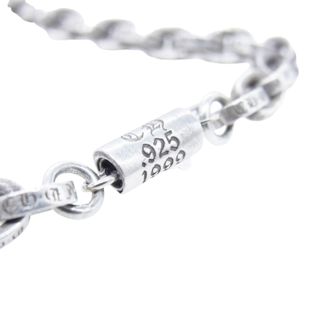 CHROME HEARTS クロムハーツ（原本無） 20inch PAPER CHAIN 20インチ ペーパーチェーン ネックレス シルバー系【中古】