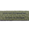 Herve Chapelier エルベ・シャプリエ ロゴ レザー キーリング キーホルダー カーキ系【中古】