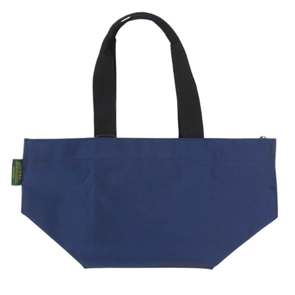 Herve Chapelier エルベ・シャプリエ 1028N ナイロン 舟型ショルダー ML トート バッグ ネイビー系【美品】【中古】