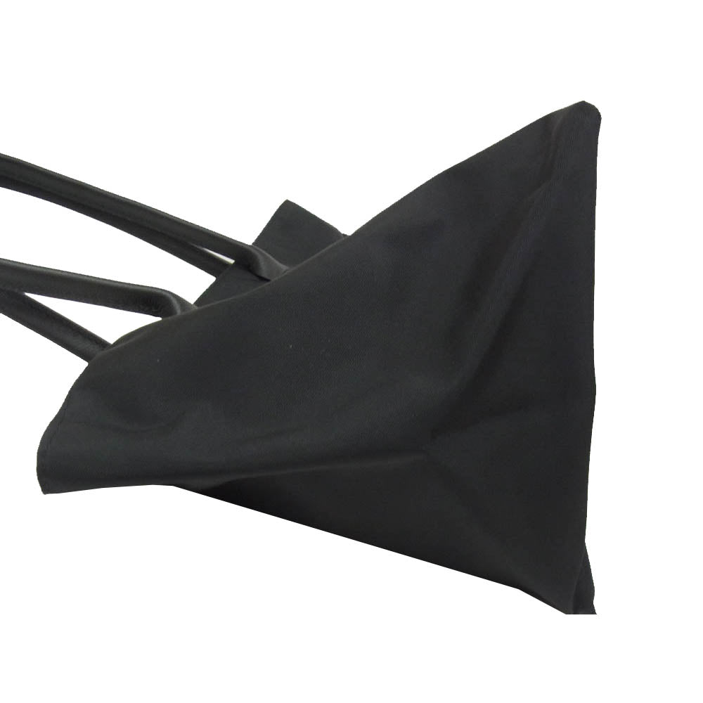 Herve Chapelier エルベ・シャプリエ 1428ND 舟形ショルダートート M バッグ ブラック系【美品】【中古】