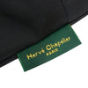 Herve Chapelier エルベ・シャプリエ 1027NSP パリ限定 エッフェル塔プリント 舟型トートM ブラック系【新古品】【未使用】【中古】