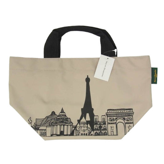 Herve Chapelier エルベ・シャプリエ 913N ナイロン 舟型ショルダー XL トート バッグ ベージュ系【新古品】【未使用】【中古】