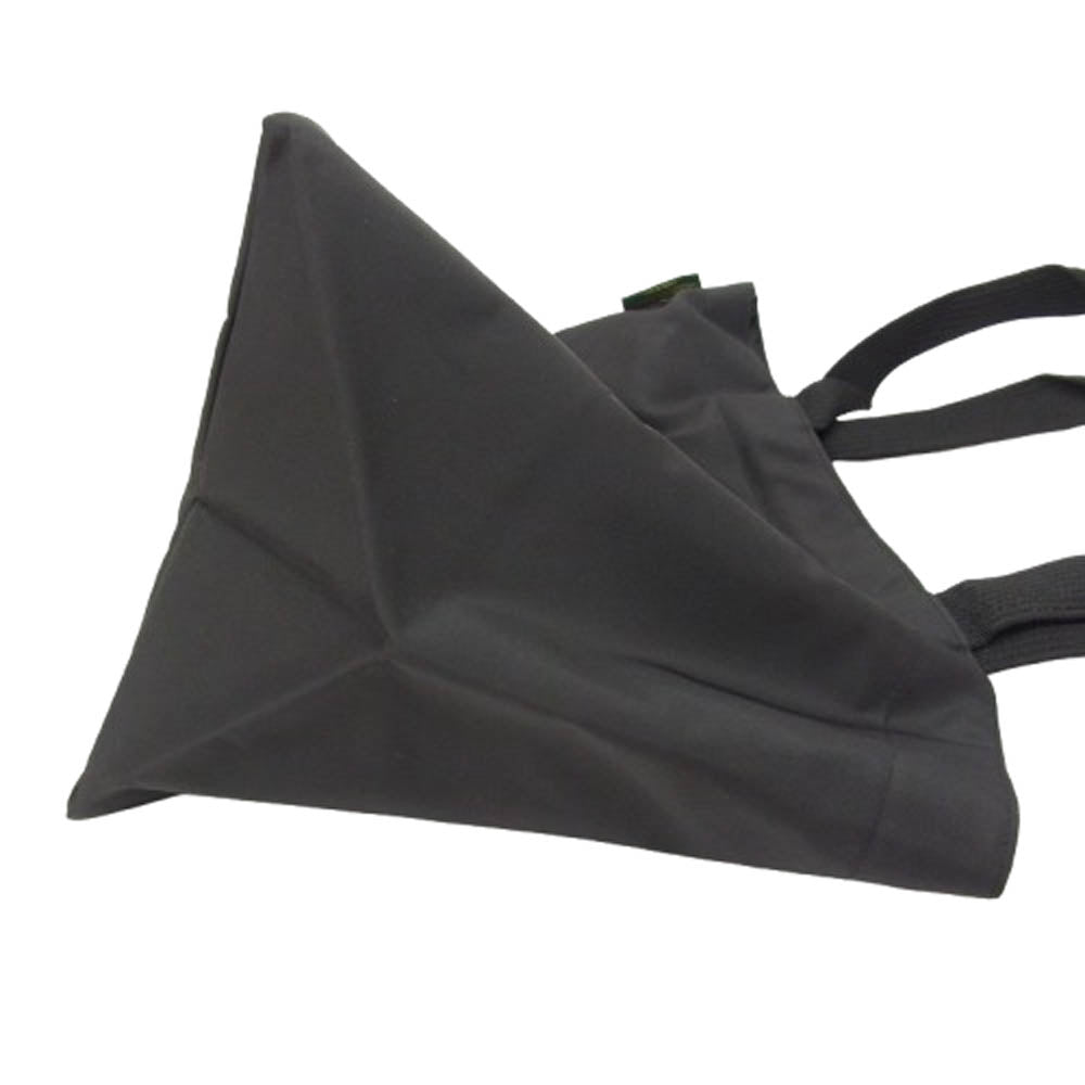Herve Chapelier エルベ・シャプリエ 925N ナイロン 舟型ショルダー L バッグ ブラック系【新古品】【未使用】【中古】