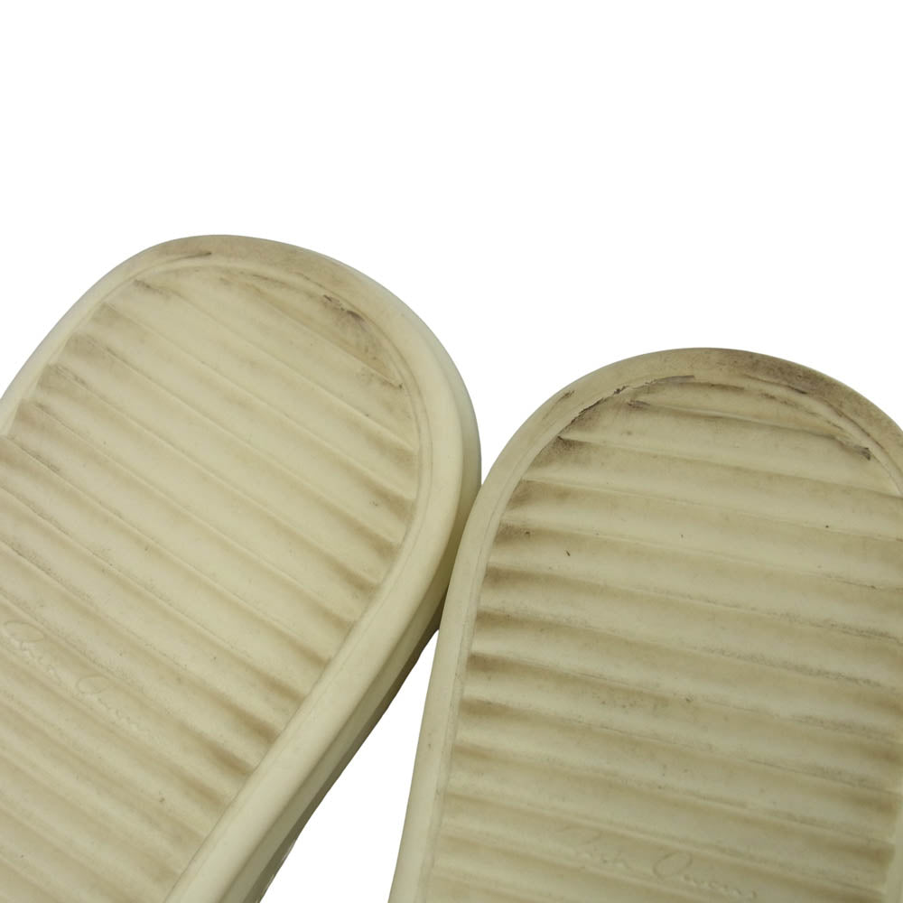 Rick Owens リックオウエンス RU02E1891 LOW SNEAKS レザー ローカット スニーカー ウォッシュドインディゴ グレー系 42【中古】