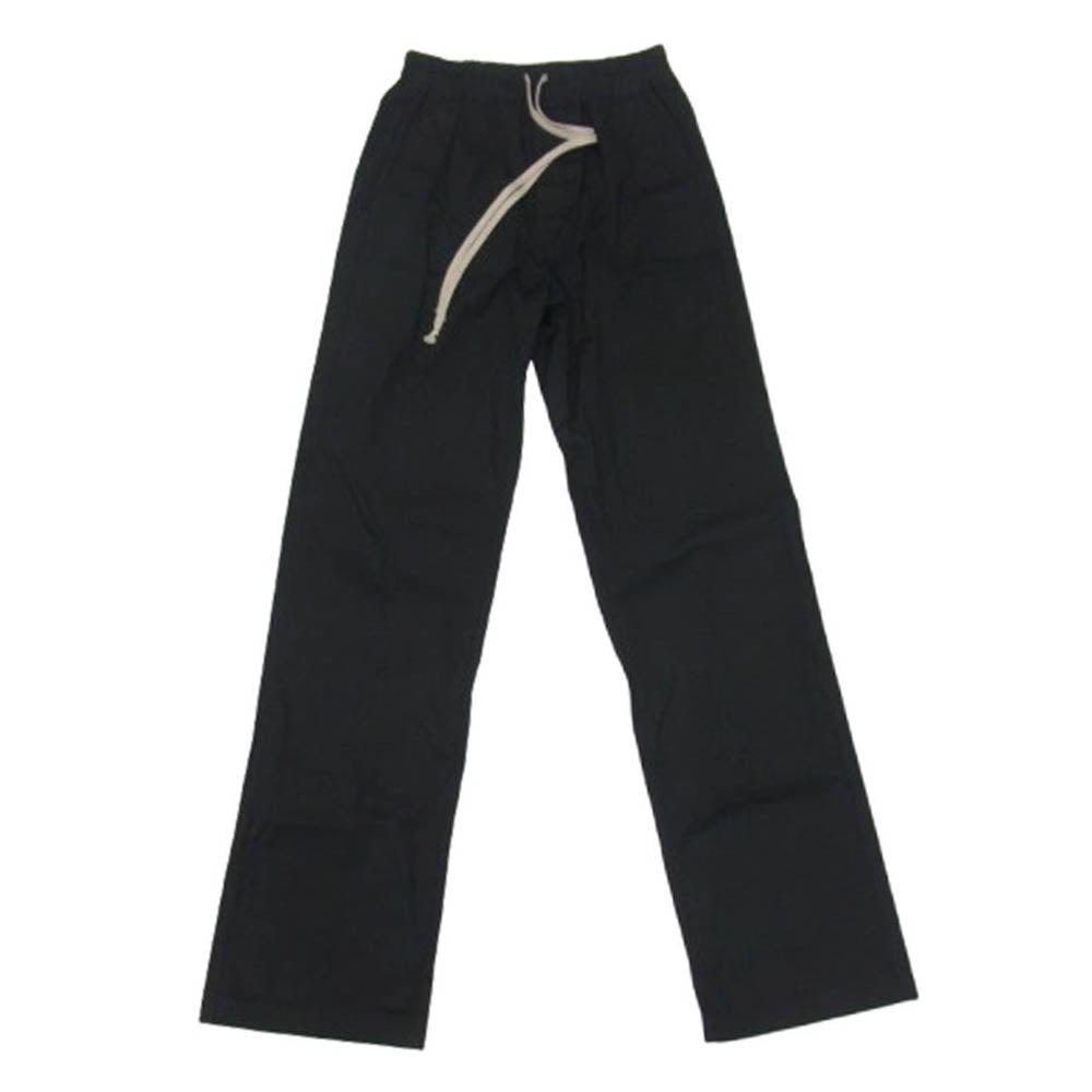 Rick Owens リックオウエンス 25AW RU02E1378-TE DIETRICH DRAWSTRING ディートリッヒ ドローストリング パンツ TE素材 ブラック系 46【中古】