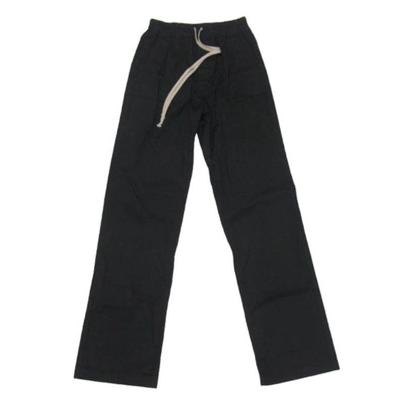 Rick Owens リックオウエンス 25AW RU02E1378-TE DIETRICH DRAWSTRING ディートリッヒ ドローストリング パンツ TE素材 ブラック系 46【中古】