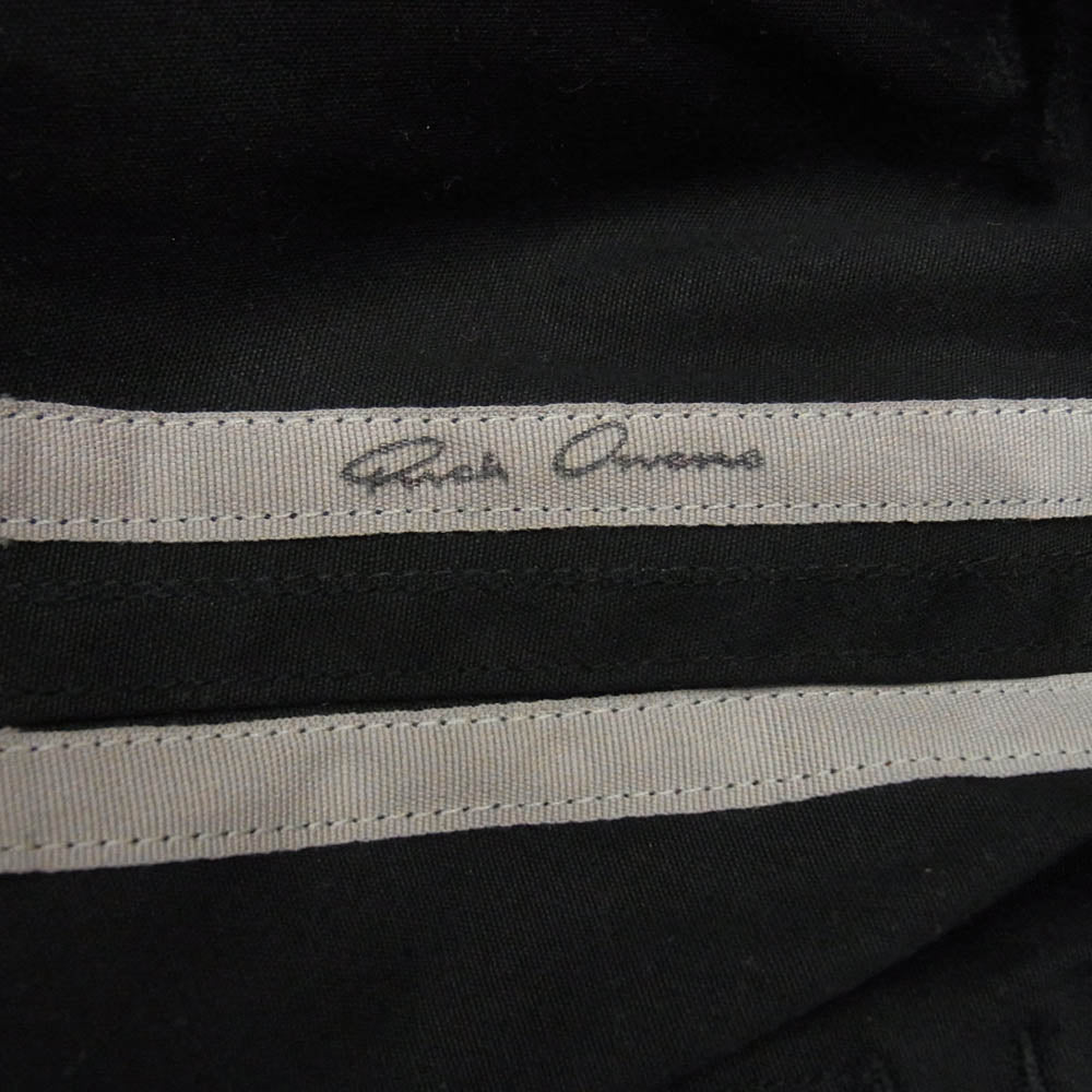 Rick Owens リックオウエンス 25AW RU02E1378-TE DIETRICH DRAWSTRING ディートリッヒ ドローストリング パンツ TE素材 ブラック系 46【中古】