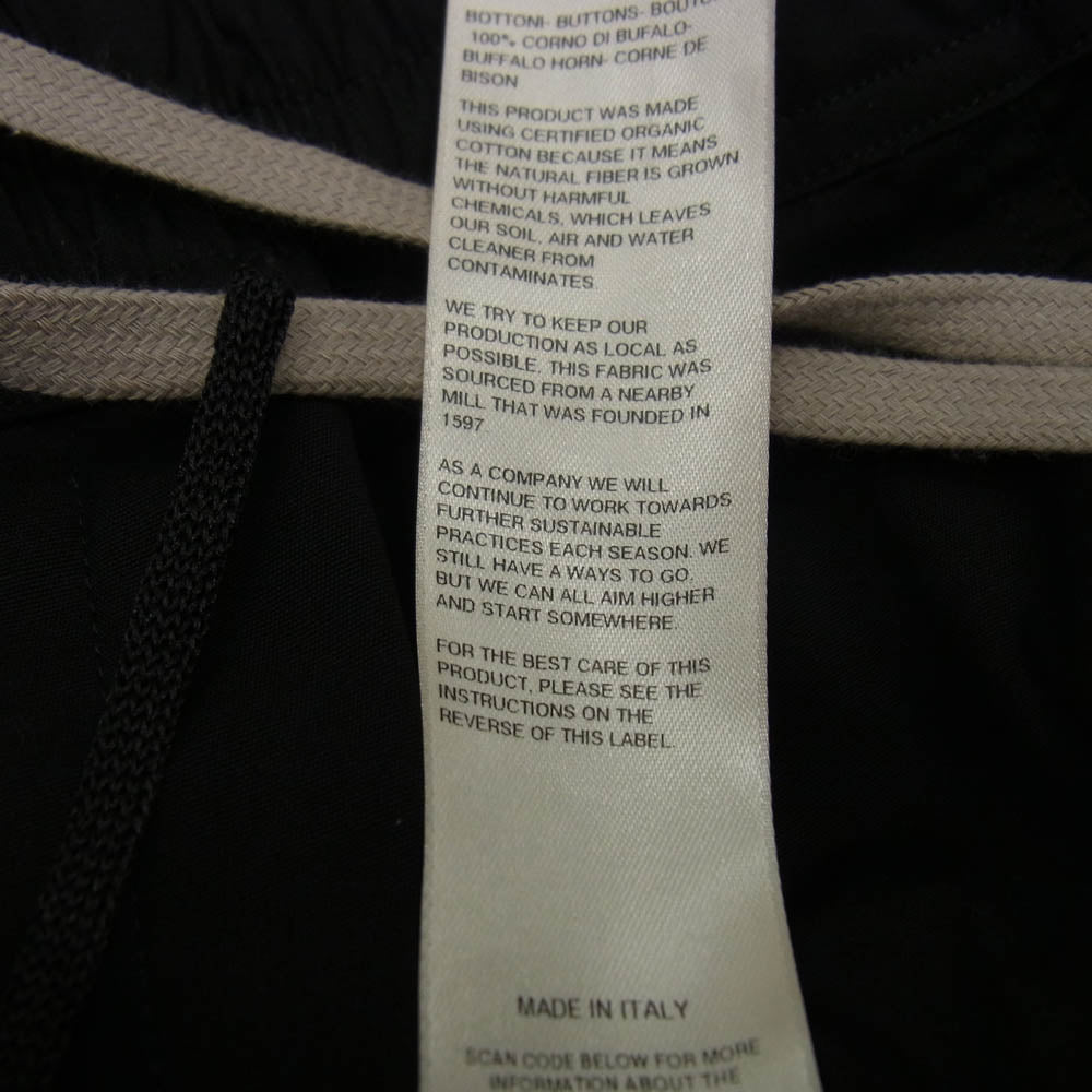 Rick Owens リックオウエンス 25AW RU02E1378-TE DIETRICH DRAWSTRING ディートリッヒ ドローストリング パンツ TE素材 ブラック系 46【中古】