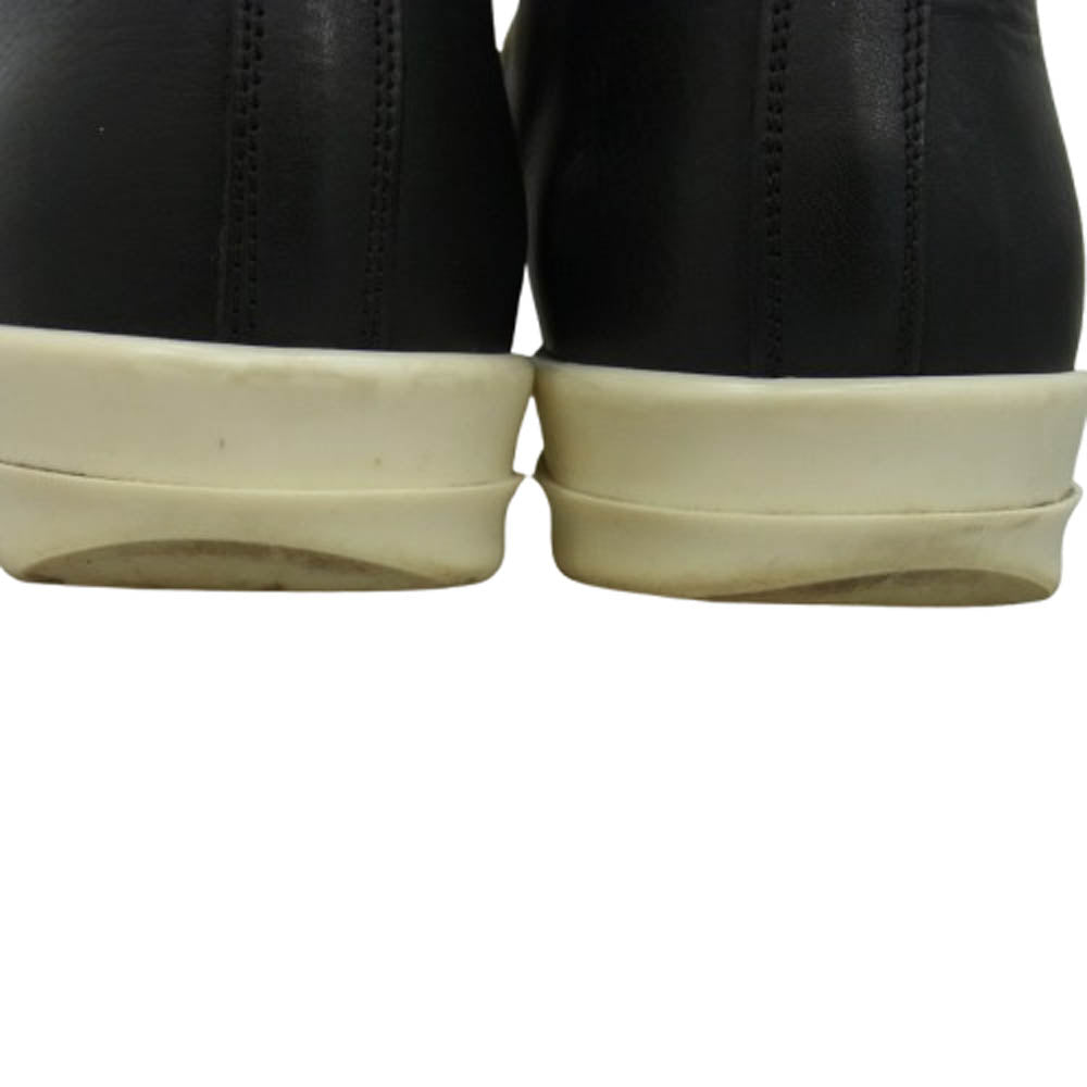 Rick Owens リックオウエンス RU01D3891 LOW SNEAKS レザー ローカット スニーカー ブラック ブラック系 42【中古】