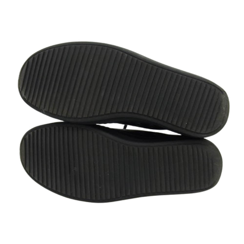 Rick Owens リックオウエンス 25SS RR01E5891-LCH LOW SNEAKS ラモーンズ レザー ロー スニーカー ブラック系 42【中古】