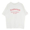 NEIGHBORHOOD ネイバーフッド 23SS 231PCNH-ST05S NH 231 SPOT . TEE SS-3 ロゴ プリント 半袖 Tシャツ ホワイト系 XXL【中古】