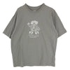 NEIGHBORHOOD ネイバーフッド 22SS NH-20 / C-TEE . SS ロゴ プリント 半袖 Tシャツ グレー系 XL【中古】