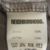 NEIGHBORHOOD ネイバーフッド 22SS NH-20 / C-TEE . SS ロゴ プリント 半袖 Tシャツ グレー系 XL【中古】