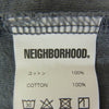 NEIGHBORHOOD ネイバーフッド 23SS SRL TEE-2 ロゴ プリント 半袖 Tシャツ チャコール系 XL【中古】
