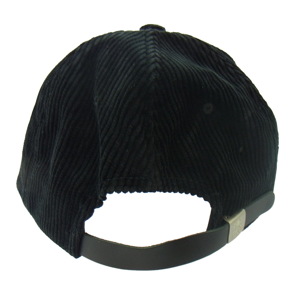 NEIGHBORHOOD ネイバーフッド 22AW 222YGNH-HT06 CORD DAD CAP コーデュロイ スモール ボックスロゴ キャップ ブラック系【新古品】【未使用】【中古】