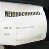 NEIGHBORHOOD ネイバーフッド 22AW 222YGNH-HT06 CORD DAD CAP コーデュロイ スモール ボックスロゴ キャップ ブラック系【新古品】【未使用】【中古】