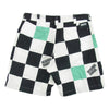 NEIGHBORHOOD ネイバーフッド 241UTNH-PTM03 block check shorts ロゴ プリント ブロック チェック ショーツ ショート パンツ ブラック系 M【中古】