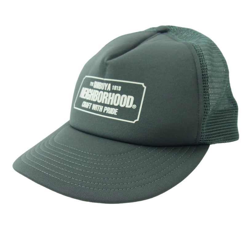 NEIGHBORHOOD ネイバーフッド 23SS 231YGNH-HT01S NH SHIBUYA MESH CAP 渋谷店 オープン記念 メッシュ キャップ グレー系【新古品】【未使用】【中古】