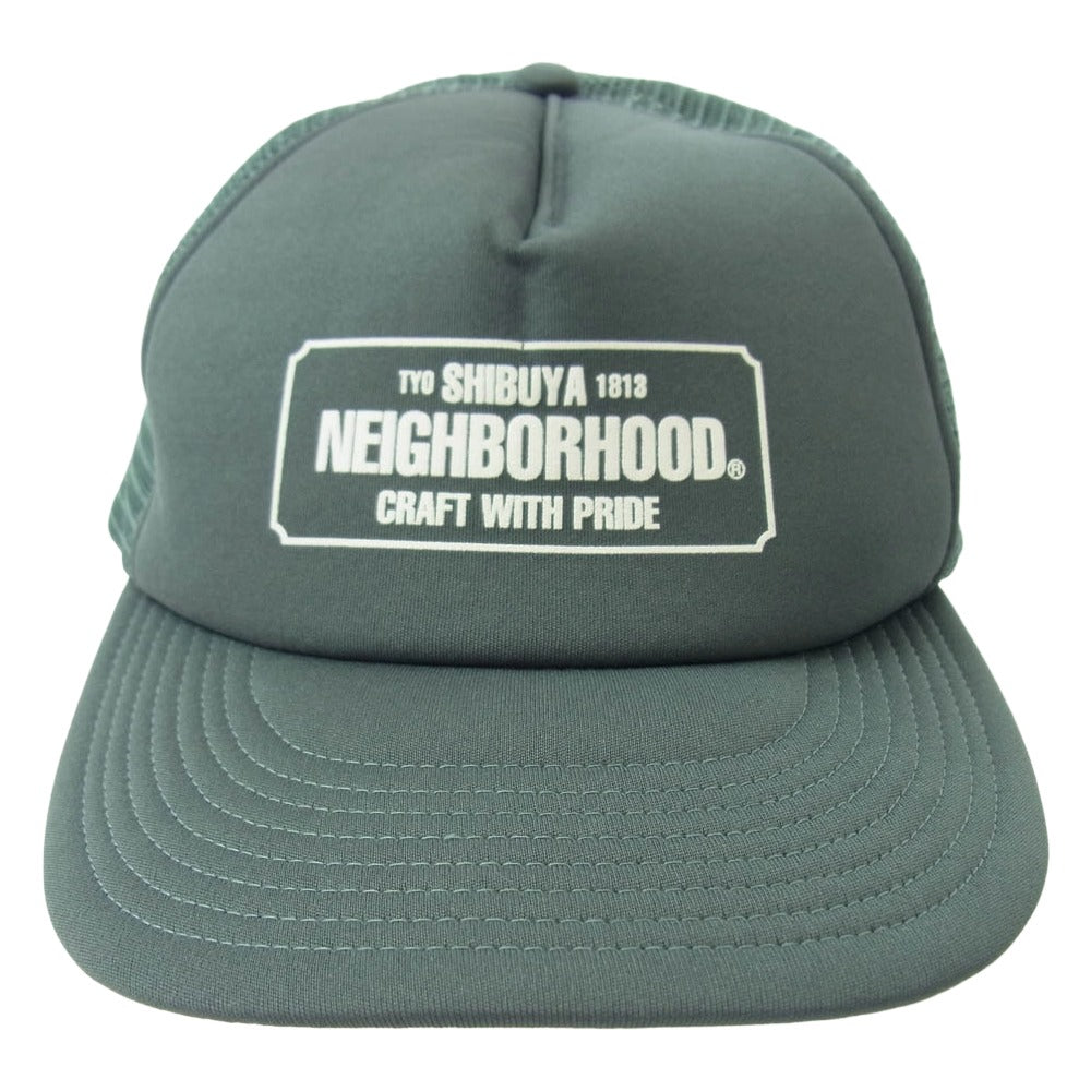 NEIGHBORHOOD ネイバーフッド 23SS 231YGNH-HT01S NH SHIBUYA MESH CAP 渋谷店 オープン記念 メッシュ キャップ グレー系【新古品】【未使用】【中古】