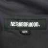 NEIGHBORHOOD ネイバーフッド 241FPNH-PTM02 PILE SHORT PANTS ロゴ 刺繍 パイル ショーツ ショート パンツ ブラック系 L【美品】【中古】