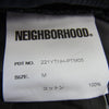 NEIGHBORHOOD ネイバーフッド 22SS 221YTNH-PTM05 CHEF/C-PT シェフ パンツ コットン シェフ ワイド イージー パンツ チャコール系 M【美品】【中古】