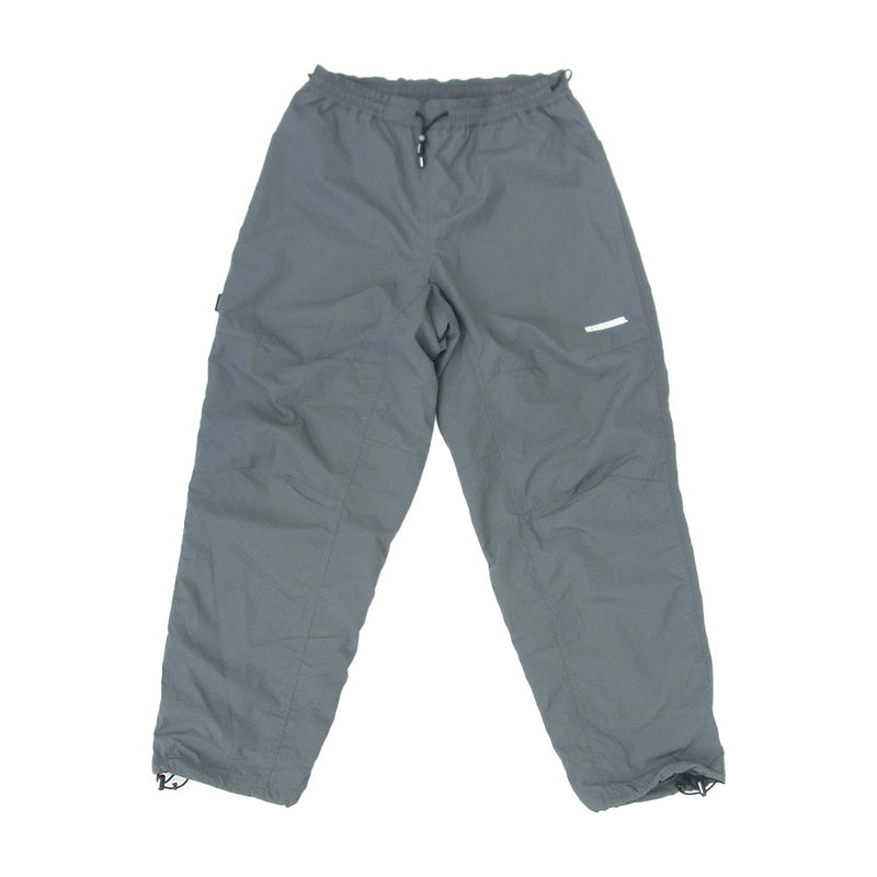 NEIGHBORHOOD ネイバーフッド 21AW 212TSNH-PTM01 MAUKA N-PT ロゴ プリント ナイロン パンツ グレー系 S【中古】