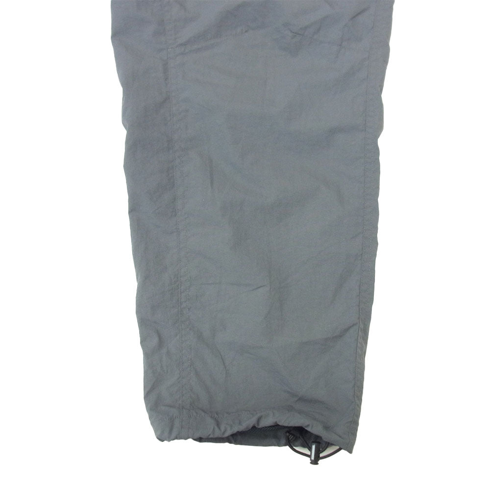 NEIGHBORHOOD ネイバーフッド 21AW 212TSNH-PTM01 MAUKA N-PT ロゴ プリント ナイロン パンツ グレー系 S【中古】