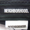 NEIGHBORHOOD ネイバーフッド 23AW 232YGNH-HT02S × PUBLIC ENEMY BASEBALL CAP パブリック エネミー ロゴ刺繍 コットン キャップ ブラック系【新古品】【未使用】【中古】