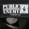 NEIGHBORHOOD ネイバーフッド 23AW 232YGNH-HT02S × PUBLIC ENEMY BASEBALL CAP パブリック エネミー ロゴ刺繍 コットン キャップ ブラック系【新古品】【未使用】【中古】