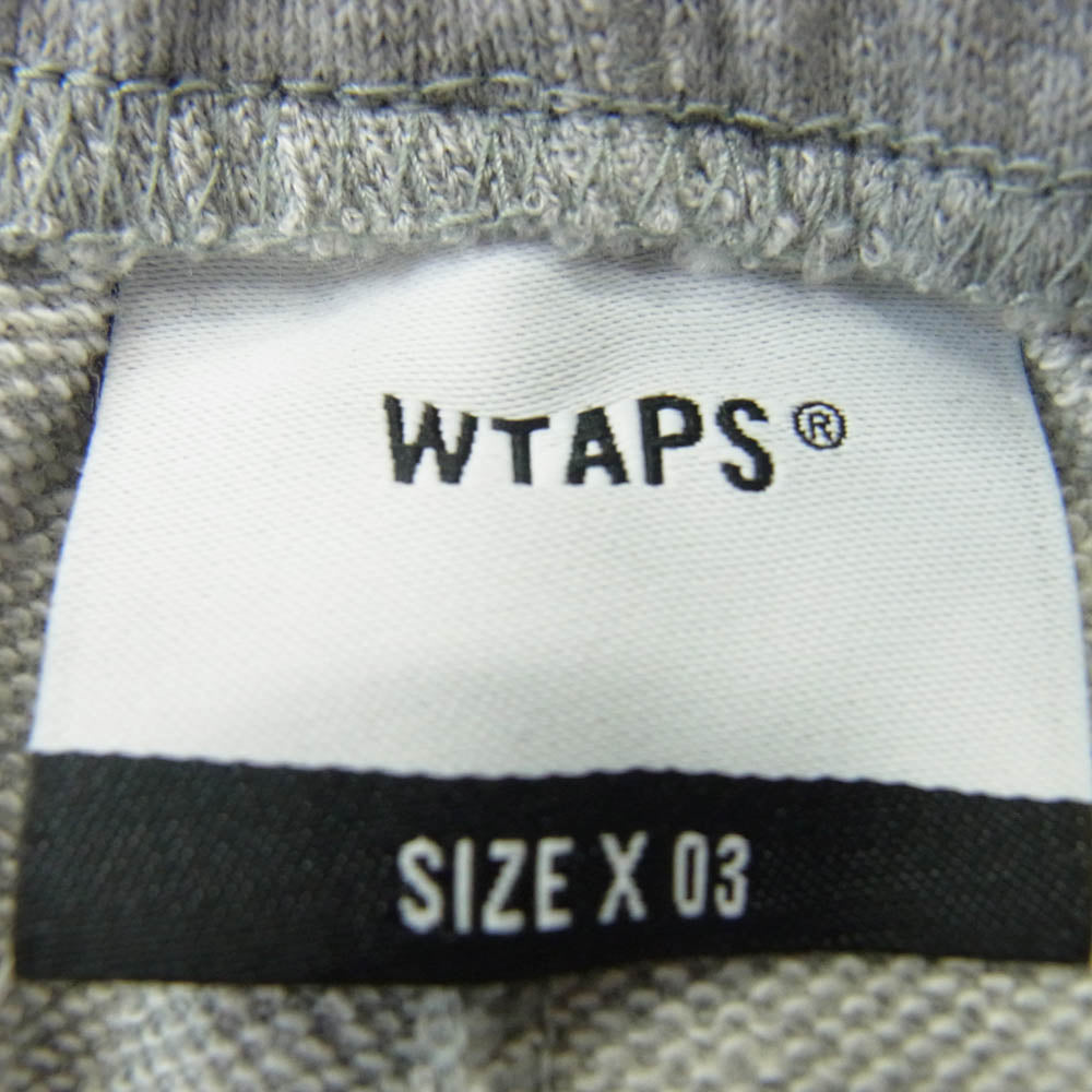 WTAPS ダブルタップス 22SS 221ATDT-CSM26 CRIBS SHORTS COTTON クリブス ショーツ ショート ハーフ パンツ グレー系 3【極上美品】【中古】