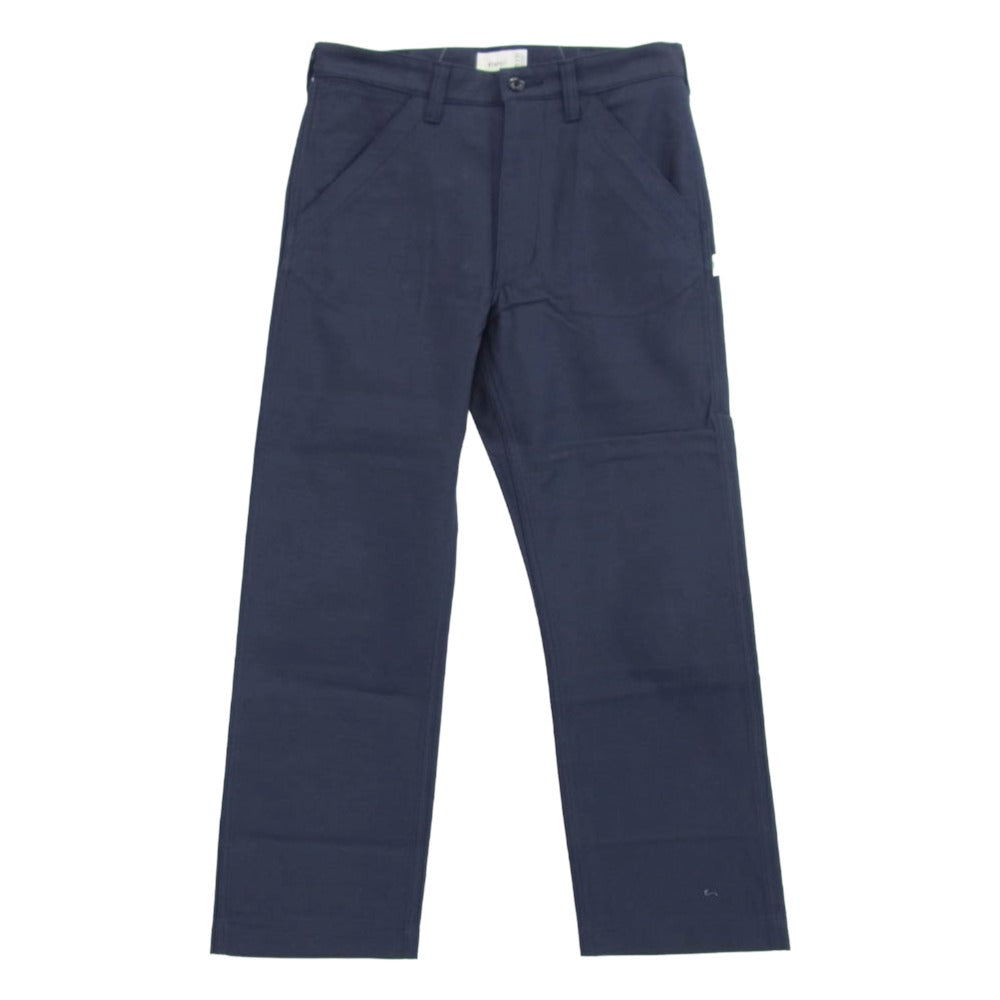 WTAPS ダブルタップス 20AW 202BRDT-PTM02 BUDS TROUSERS COTTON SATIN トラウザーズ ネイビー ミリタリーパンツ ネイビー系 S【美品】【中古】