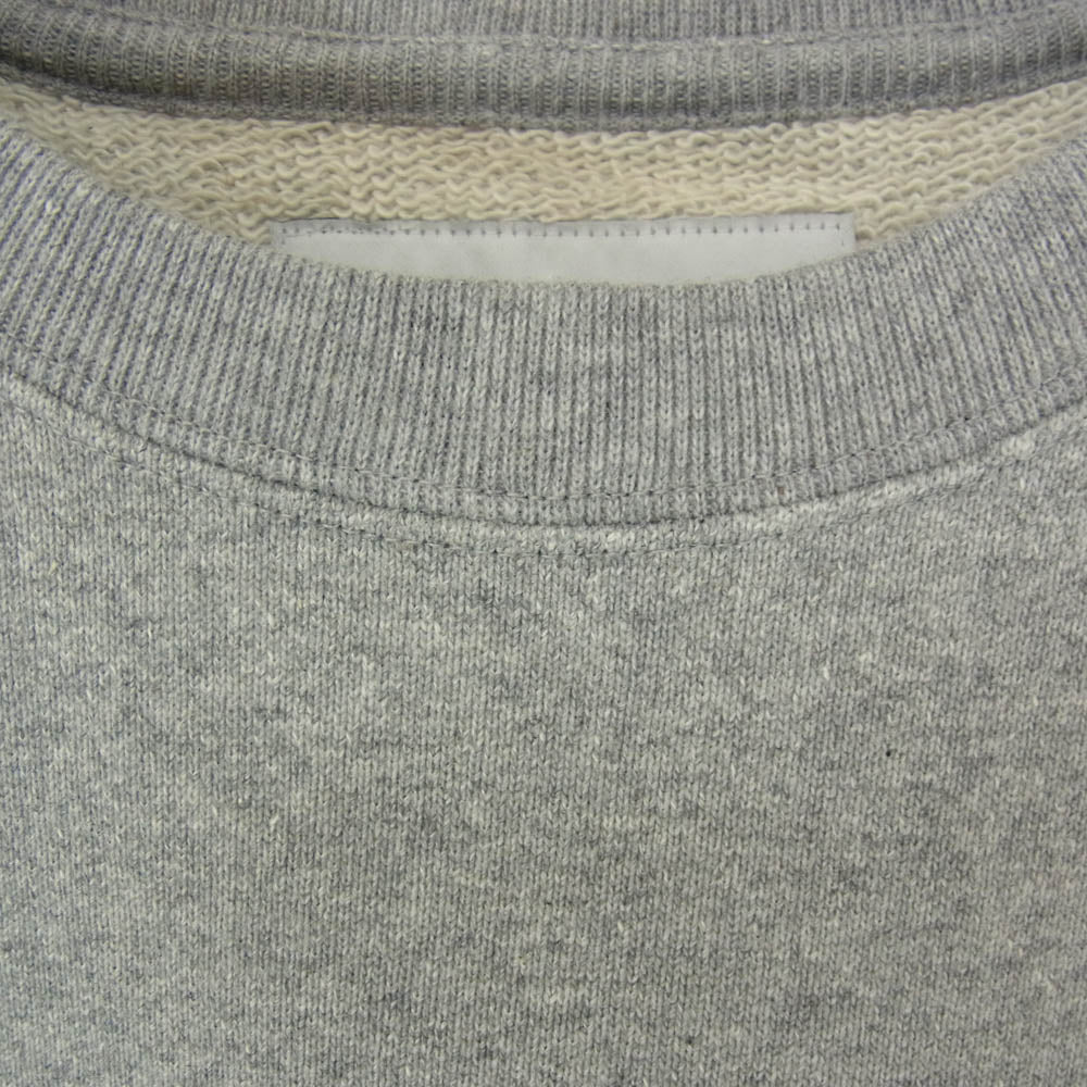 WTAPS ダブルタップス 23SS 231ATDT-CSM02 DESIGN 01/ SWEATER / COTTON.COLLEGE デザイン クルーネック スウェット カレッジ グレー系 4【新古品】【未使用】【中古】