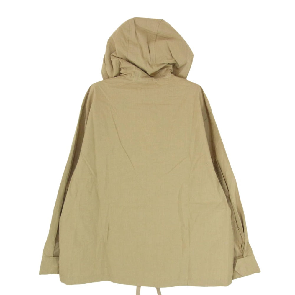 WTAPS ダブルタップス 21AW 212GWDT-SHM02 LS / NYCO RIPSTOP リップストップ ミリタリー ブルゾン ジャケット ベージュ系 M【美品】【中古】