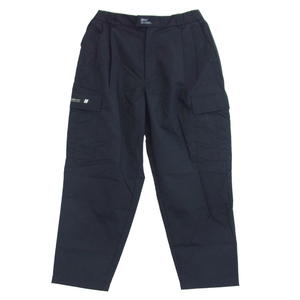 WTAPS ダブルタップス 23AW 232BRDT-PTM03 TROUSERS NYLON RIPSTOP DOT SIGHT トラウザーズ ナイロン リップストップ パンツ ブラック系 2【極上美品】【中古】