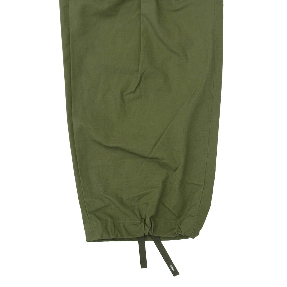 WTAPS ダブルタップス 22AW 222WVDT-PTM07 UNGLE STOCK TROUSERS NYCO. RIPSTOP トラウザー カーゴ パンツ カーキ系 2【美品】【中古】