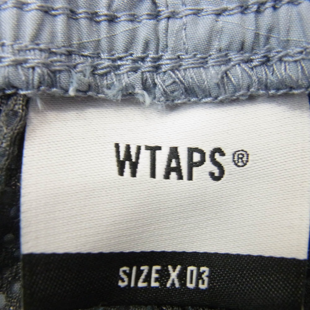 WTAPS ダブルタップス 25AW 251CWDT-PMT04 Spst2002 / TROUSERS NYCO RIPSTOP CORDURA トラウザー ナイロン リップストップ コーデュラ パンツ グレー系 3【美品】【中古】