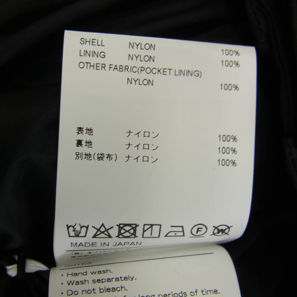 WTAPS ダブルタップス 21SS 211BRDT-JKM02 SHERPA JACKET NYLON. TAFFETA シェルパ ジャケット マウンテン ジャケット ロゴハンガー付 ブラック系 x02【極上美品】【中古】