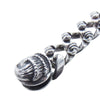 CHROME HEARTS クロムハーツ（原本無） 10LINK CROW CHN LNK クロウ ファンシー リンク クリップ ブレスレット シルバー系【中古】